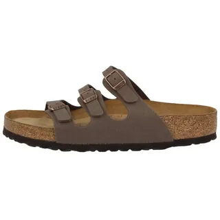 Birkenstock Florida Weichbettung Birko-Flor Nubuk mocca 39