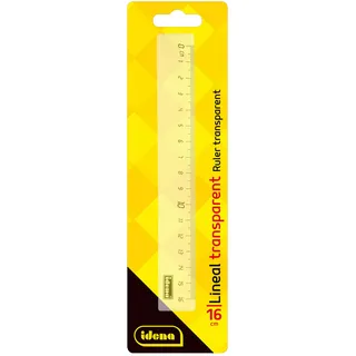 IDENA Lineal transparent
