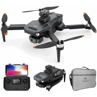 LUXWALLET Libra X Dodge - Hindernisvermeidungssensor - Drohne Quadrocopter - 30Km/h - WiFi GPS 1,2 KM - 3-Achsen Gimbal - Full HD Kamera