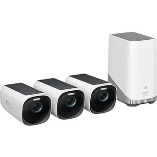 eufy eufyCam 3 S330 3er Set + HomeBase 3