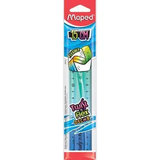 Maped Lineal Twist ́n Flex Decor 15 cm,