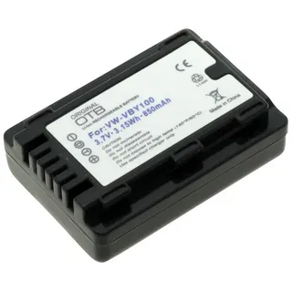 Akku wie Panasonic VW-VBY100, für PANASONIC SDR S70, Li-Ion