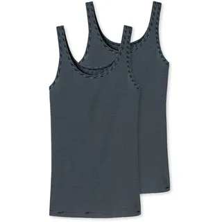 SCHIESSER Damen, 2 Pack Trägertop Unterhemd "Modal Essentials", - 36,