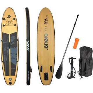 Enero SUP Board 320 x 76 x 15 cm schwarz
