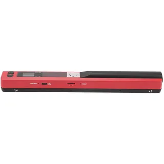 Tragbarer Hand-Fotoscanner, 3 Auflösungsmodi, Einfach zu Bedienen, Mehrere Dateiformate Werden Unterstützt, Breite Anwendung, Gute Kompatibilität (Rot)