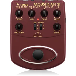 Behringer V-TONE ACOUSTIC DRIVER DI ADI21 Acoustic Amp Modeler/Direct Recording Preamp/DI Box