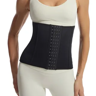 Waist Trainer Damen Herren zum abnehmen, Damen Korsage Korsett Shapewear Waist Cincher Latex Taillenmieder Shaper Body Bauchweg Corsage (XL)