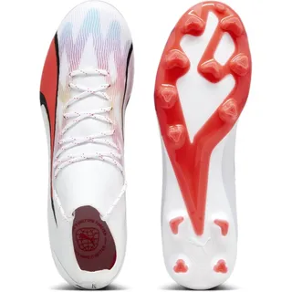 Herren Puma White-Puma Black-Fire Orchid 46