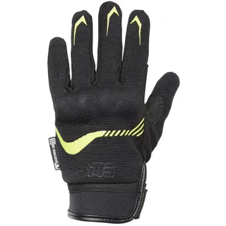 Gms Jet-city Kinder Motorradhandschuhe, schwarz-gelb, Größe M