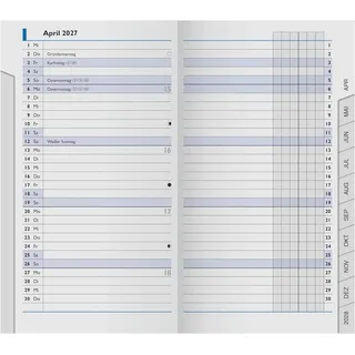 Brunnen Ersatzkalendarium Monats-Sichtkalender 2027 87×153 mm