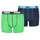 Jungen Kinder Unterhose Unterwäsche Farbe 686 Green/Blue Bekleidung 164 164