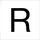 None Buchstabe R 99223 003 R
