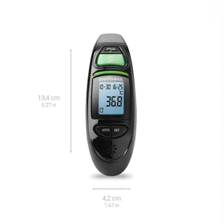 Medisana TM 750 Multifunktionsthermometer schwarz