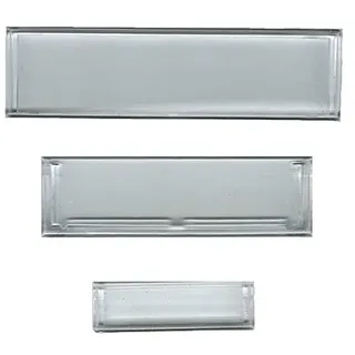 Ersatz-Namensschilder Burg-Wächter Briefkästen (Ausführung: N1 Standard)