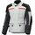Textiljacke Hellgrau/Schwarz/Rot 4XL