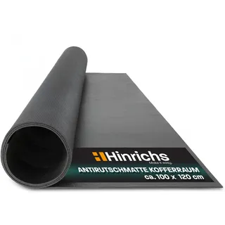 Hinrichs Antirutschmatte Auto 120 x 100 cm Kofferraummatte Anti Rutsch
