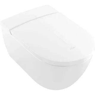 Villeroy & Boch ViClean-I200 Dusch-WC mit WC-Sitz Weiß Alpin CeramicPlus