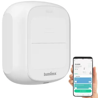 Luminea Home Control Smarte mobile WLAN-Fernbedienung mit 2 Tasten, Licht & Szenen steuern