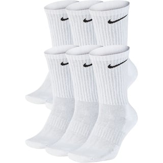 Nike Everyday Cushioned Crew-Trainingssocken White/Black 42-46