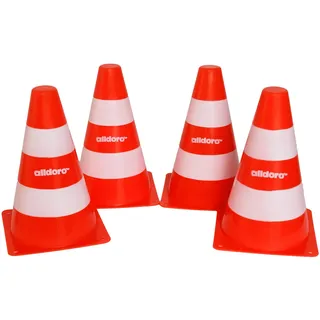 alldoro gmbh alldoro & Pylonen 4er Set Leitkegel 18 cm