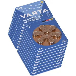 Varta Hörgerätebatterie 312 60 St.
