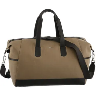 Boss Dakkar Holdall Unisex Reisetasche Beige/Schwarz
