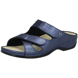 Pantoletten, Blau (blau 371), 36 1/3 EU - 36 1/3 EU