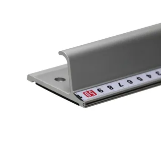 Snyderline Profi Schneidelineal 50 cm / 500 mm aus Aluminium – rutschfeste Schneideleiste mit Griff, stabile Stahlkante für präzise Schnitte in Werkstatt, Büro, Atelier, Modellbau & DIY - Ruler/Lineal