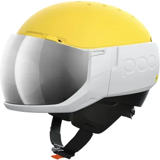 Poc Levator Mips Helm - Hydrogen White / Aventurine Yellow Matt - XL-2XL