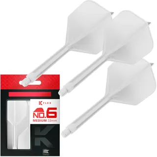 Target Darts K-Flex No6, Integrierte Dart Flights und Shafts,