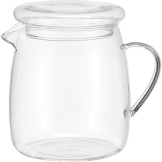 Haushalt International HI Teekanne Glas (1,4 Liter) - Teekanne mit Stoevchen, Glaskanne Tee, Glasteekanne mit Stövchen Set, Teekanne mit Wärmer, Teekanne Glas Design