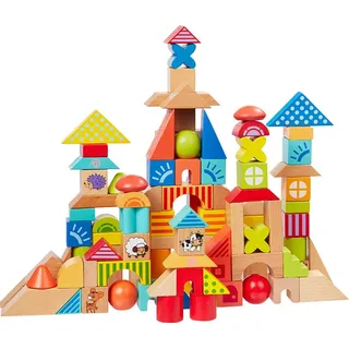 Howa Holzbausteine 100 tlg. 6005