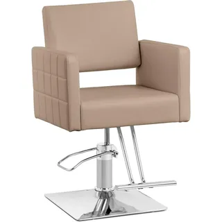 Physa Friseurstuhl mit Fußstütze Sitzhöhe 49 - 63 cm - 150 kg beige