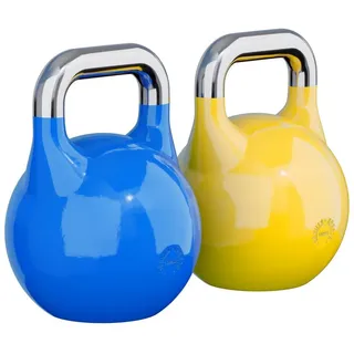 GORILLA SPORTS Kettlebell blau|gelb