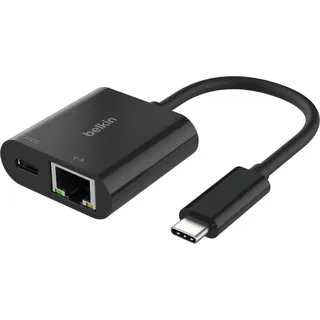 Belkin USB-C Ethernet Adapter + 100W