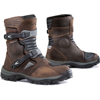 FORMA Adventure Dry, wasserdichte Motorradstiefel, braun, Größe 44