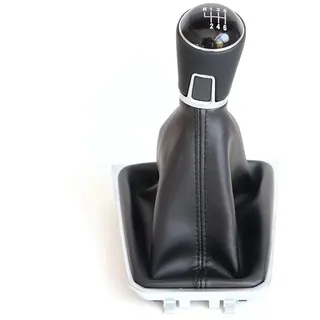 CENAP Schaltsack 3G2711113B Für VW Für Passat B8 LHD 2015-2024 1PC Manueller 6-Gang-Schaltknauf Mit Gamaschenmanschette Schaltknäufe Schalthebel