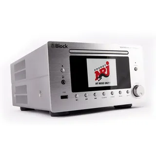 Block MHF-900 Solo CD-Internet Receiver (Diamantsilber)