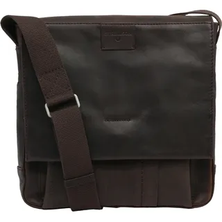 Strellson Brick Lane Umhängetasche Leder Dark Brown