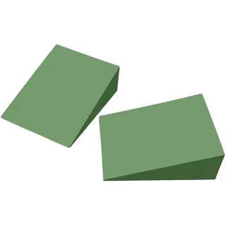 Kniebeugen-Keilblock, Wadendehner Keil, Schaumstoff Keilkissen, Yoga Block Keil, Fersenkeil Für Kniebeugen, Weich EVA-Yoga-Keil, Schaumstoffkeil Zur Verbesserung Unterschenkelkraft Und Stabilität
