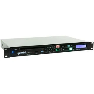 Gemini CDMP-1500 - Professioneller 1HE Rackmount CD-Player für Bars, Clubs, Tanzstudios uvm.