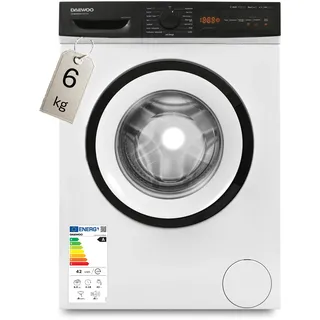 Daewoo WM612T2TWB0DE Waschmaschine (6 kg, 1200 U/min)