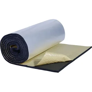 CCLIFE Dämmmatte selbstklebend ECM-geprüft Auto Schallschutzmatte Feuchtigkeitsfest, Feuerfest Dämmung Isolierung Schallschutz,Size:1mx4