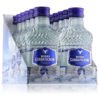 Gorbatschow Wodka Miniaturen 37,5% Vol. 12x0,1l