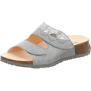 Damen Mizzi Nachhaltige Hausschuh Pantolette, Stahl Kombi 2000, 40 EU - 40 EU
