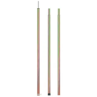 vidaXL Teleskop-Zeltstange mit 170-255 cm Länge Verzinkter Stahl