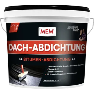 mem Bitumen Dach-Abdichtung 12 l schwarz