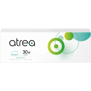 Alcon Atrea Select 1 Day Spheric (30er Packung) Tageslinsen (-3.5 dpt & BC 8.7)