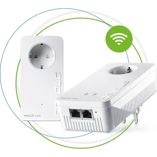 devolo Magic 2 WiFi Starter Kit 2400 Mbps 2 Adapter 8383