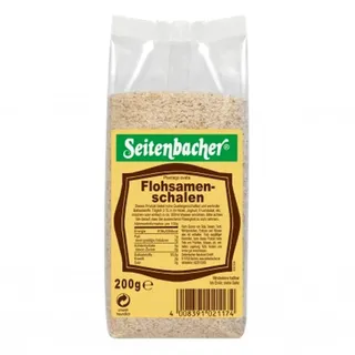 Seitenbacher Flohsamenschalen Plantago ovata) 200 g Samen